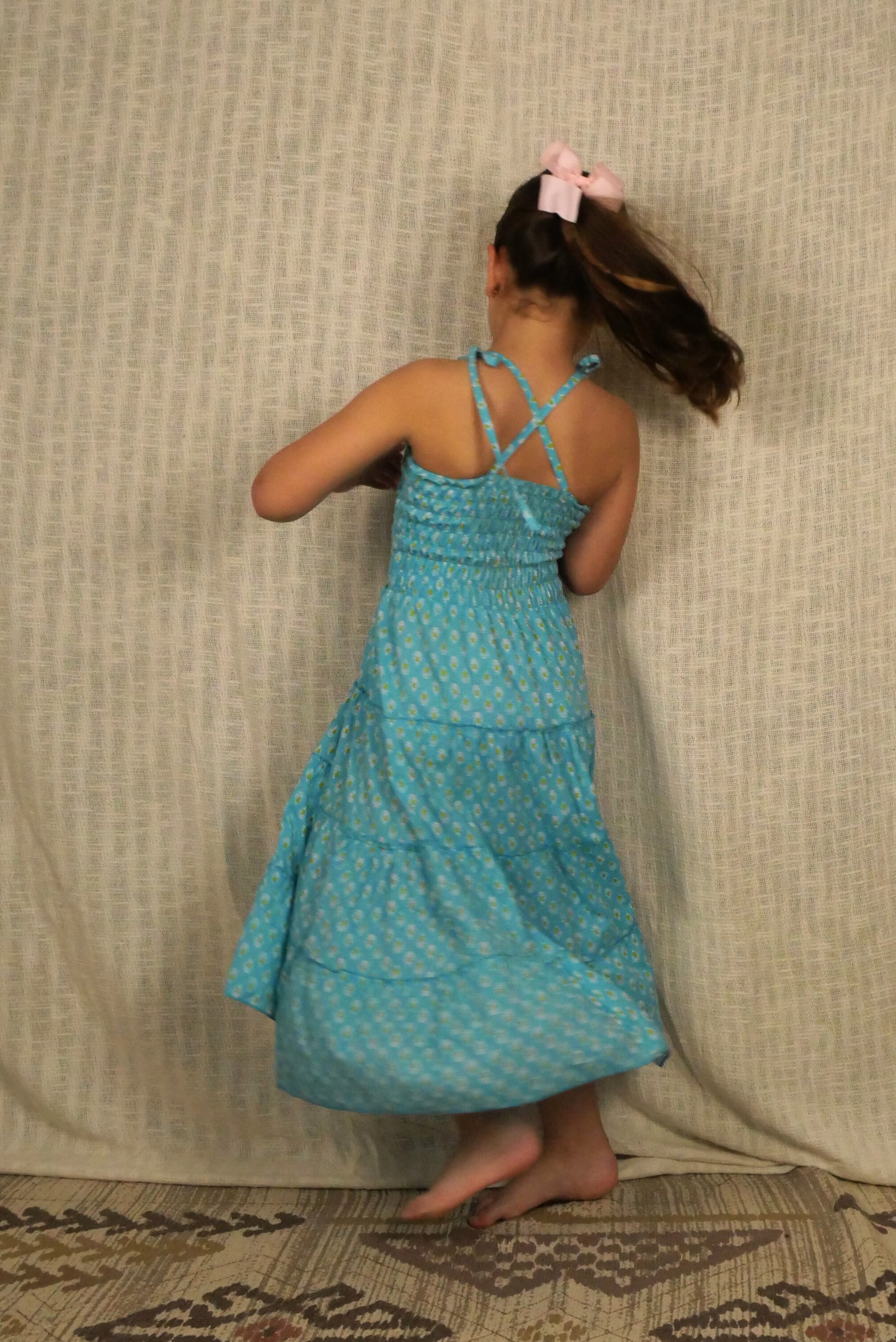 Robe Bustier Bleu