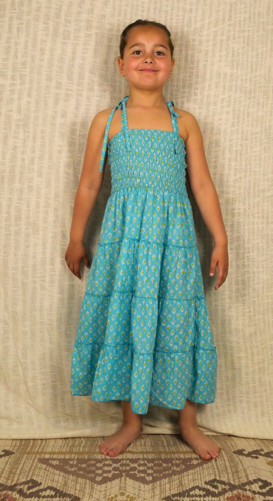 Robe Bustier Bleu
