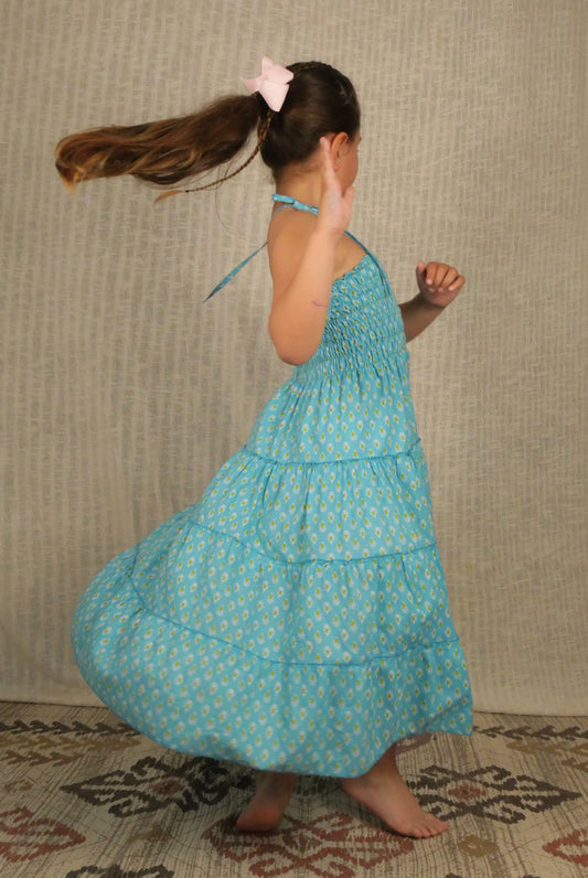 Robe Bustier Bleu