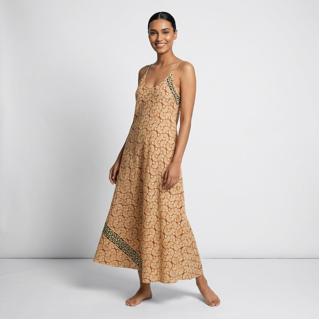 Robe Kala Lotus Rouge