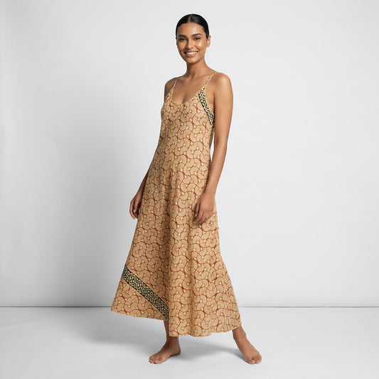 Robe Kala Lotus Rouge